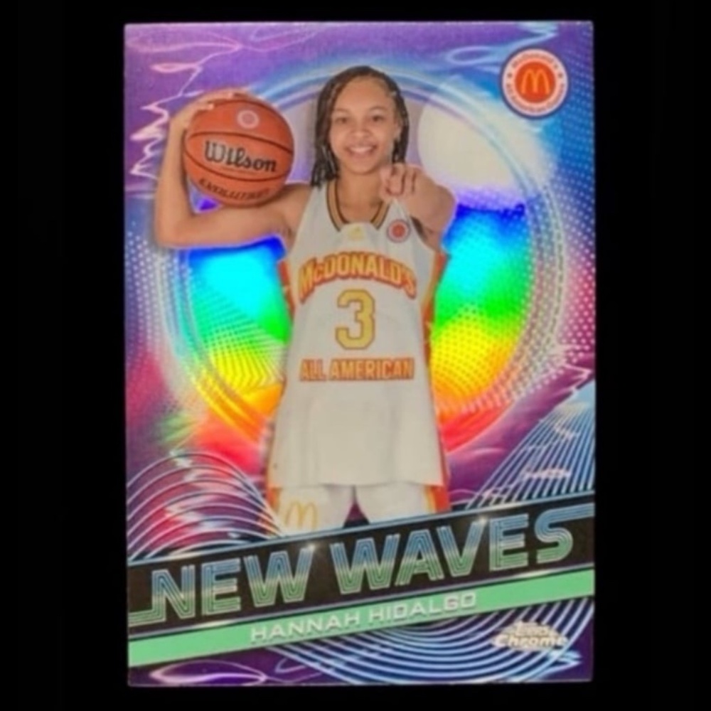 Hannah Hidalgo Rookie Refractor Insert Card SP -Notre Dame Fighting Irish